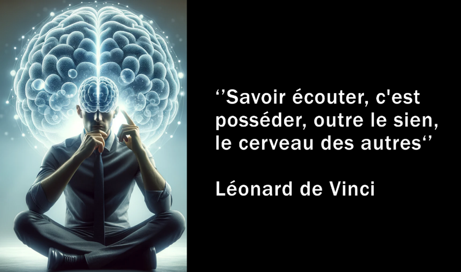 Clé du succès en vente : l'écoute active et l'adaptation des techniques selon les besoins du client. Comprendre véritablement les exigences, personnaliser l'approche, et offrir des solutions qui répondent réellement aux besoins du client.
